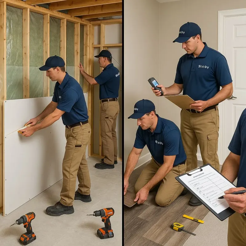 Repairs and Reconstruction process in Huntsville, TN